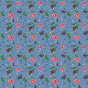 Ditsy Floral blue