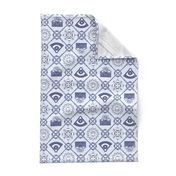 Baseball Diamonds Toile