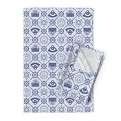 Baseball Diamonds Toile