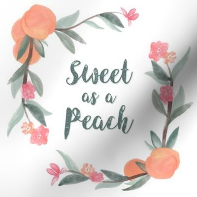 sweet as a peach