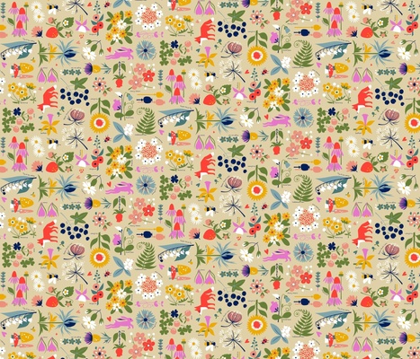 Fabric8: Botanical Sketchbook Designs | Spoonflower Design Challenge