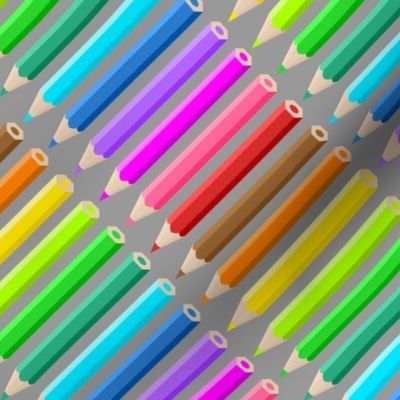 04506461 : coloured pencil diagonal