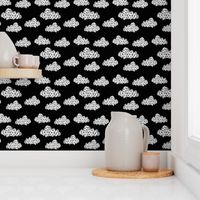 geo clouds // cool scandi scandinavian trendy clouds design for minimal nursery and trendy hipster baby decor