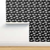 geo clouds // cool scandi scandinavian trendy clouds design for minimal nursery and trendy hipster baby decor