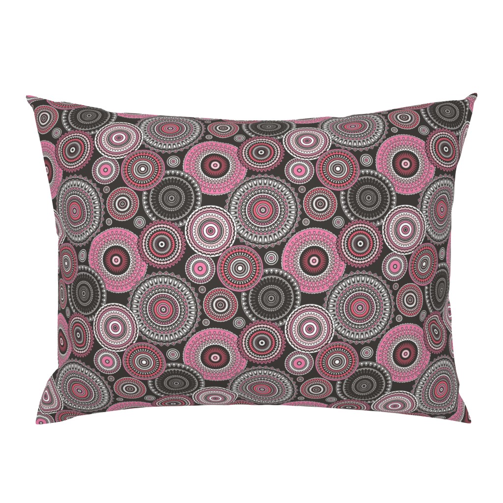 Circles Geometric in Pink