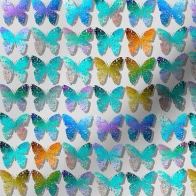 Mostly turquoise shadowed butterflies by Su_G_©SuSchaefer