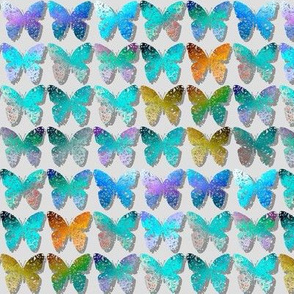 Mostly turquoise shadowed butterflies by Su_G_©SuSchaefer