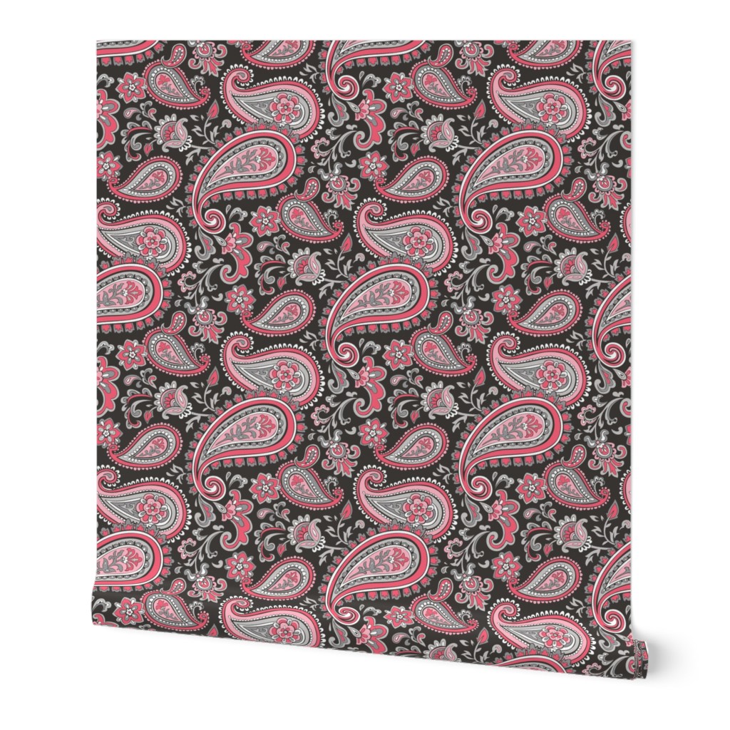 Modern Paisley in Pink