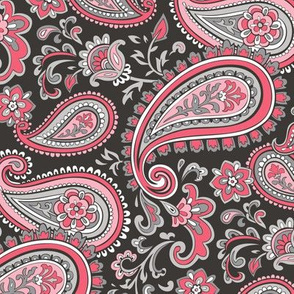 Modern Paisley in Pink