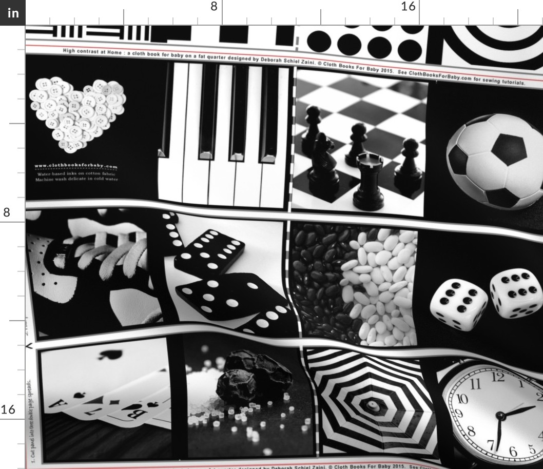 ALL FOUR BW HIGH CONTRAST BOOKS