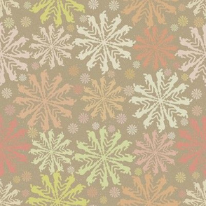 Bucking Bronco Snowflakes