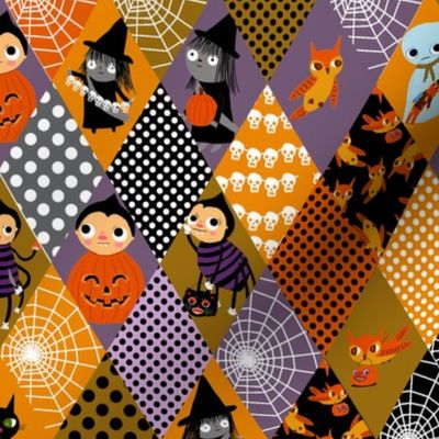 Halloween Cheater Fabric