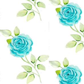 Turquoise Flower Vintage