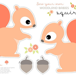 Sew your own baby squirrel