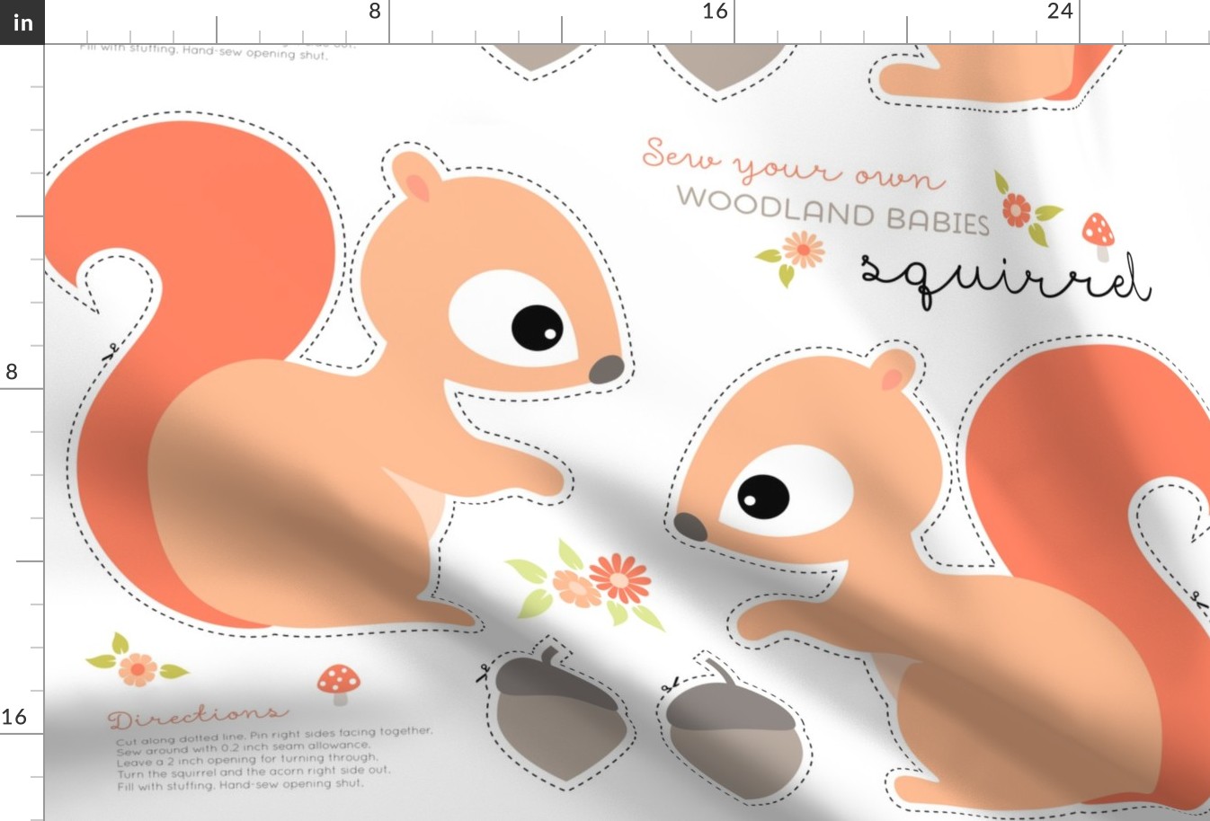 Sew your own baby squirrel