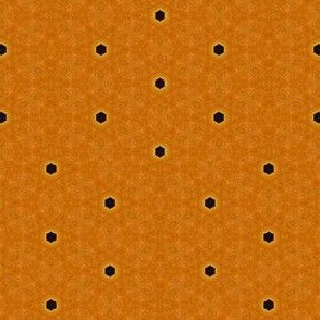 Black Dots on Orange