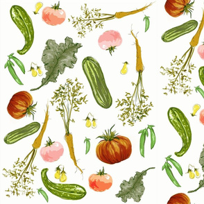 BotanicalSketchbookFabric