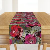 Romance Poppies Mod Dark Botanical