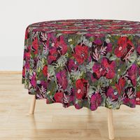 Romance Poppies Mod Dark Botanical