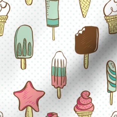 Ice Cream Dream Pattern 