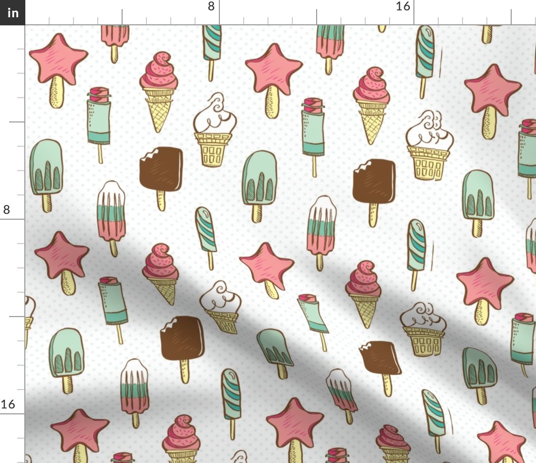 Ice Cream Dream Pattern 