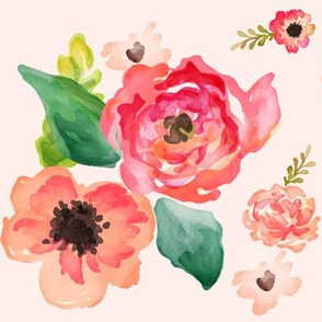 9" Floral Dreams / PINK