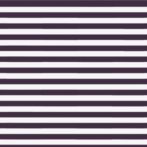 Plum Wide Stripe