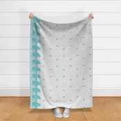 Rainy Days & Dots Border Print