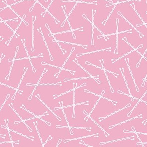 Hairpins: Bubblegum Pink