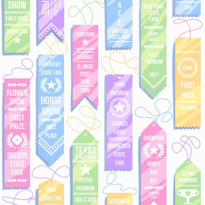 State Fair Prize Ribbons
