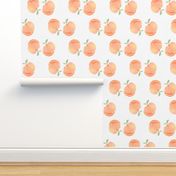 Watercolor Peach Pattern