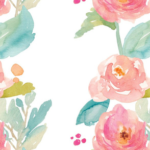 Painted Watercolor Floral