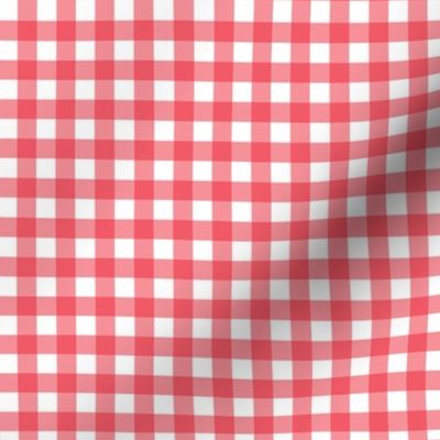 Gingham Red