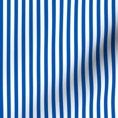 small popcorn stripe (picnic blue)