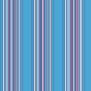 Blue Pink and White Stripe © 2009 Gingezel Inc.