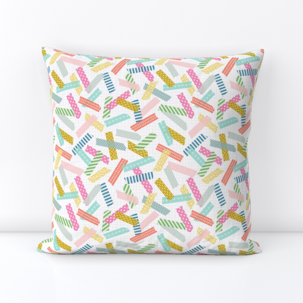 Patterned Washi Tape: Brights