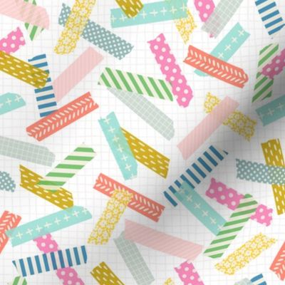 Patterned Washi Tape: Brights