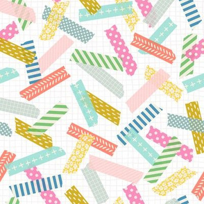 Patterned Washi Tape: Brights