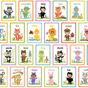 Little Cuties Animals Cards