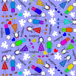 Autism Kids Puzzle Pieces II