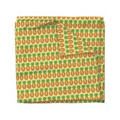 Tropical Pineapples Print