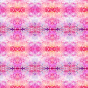 DREAM OF A ORANGE PINK SEA GARDEN soft geometry 2