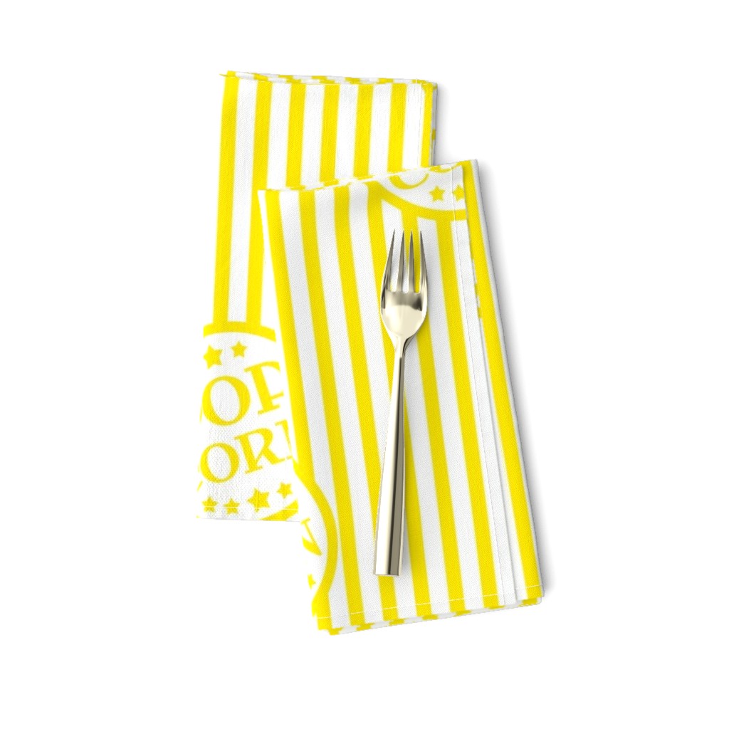 Hot Buttered Popcorn (bright yellow, large)