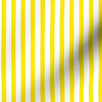 Buttered Popcorn Stripe (bright yellow, large)