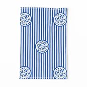 Fresh Delicious Popcorn (picnic blue, large)