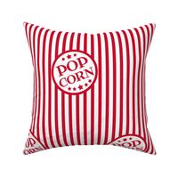 Fresh Delicious Popcorn (Christmascolors red, large)