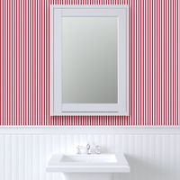 Popcorn stripe (Christmascolors red, large)