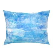 Coastal Blue Watercolor Background Effect