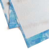 Coastal Blue Watercolor Background Effect