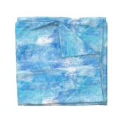 Coastal Blue Watercolor Background Effect